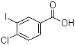 4-氯-3-碘苯甲酸分子式结构图