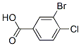 3-溴-4-氯苯甲酸分子式结构图