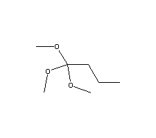 原丁酸三甲酯分子式结构图