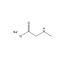 肌氨酸钠分子式结构图