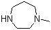 N-甲基高哌嗪分子式结构图