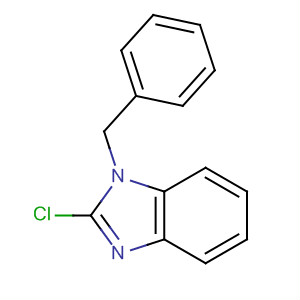 1-苄基-2-氯苯并咪唑分子式结构图