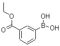 3-乙氧羰基苯硼酸分子式结构图