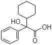 2-环己基-2-羟基苯乙酸分子式结构图