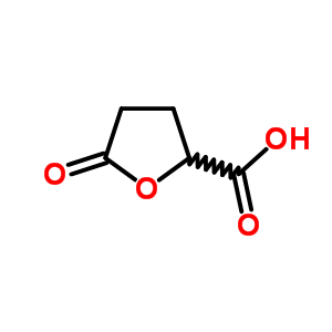 四氢-5-氧代-2-呋喃羧酸分子式结构图