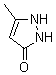 3-甲基-3-吡唑啉-5-酮分子式结构图