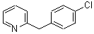 2-(4'-氯苄基)吡啶分子式结构图