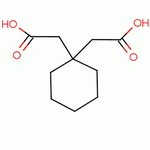 1,1-环己基二乙酸分子式结构图