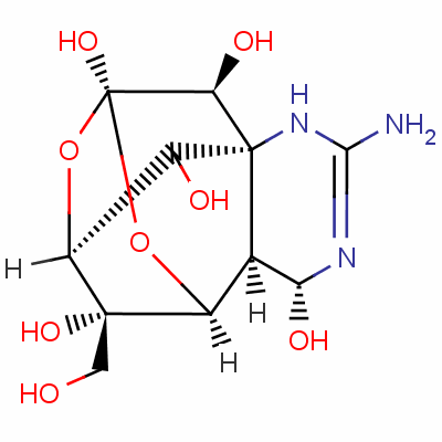 河豚毒分子式结构图