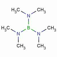 三-(二甲胺基)硼烷分子式结构图