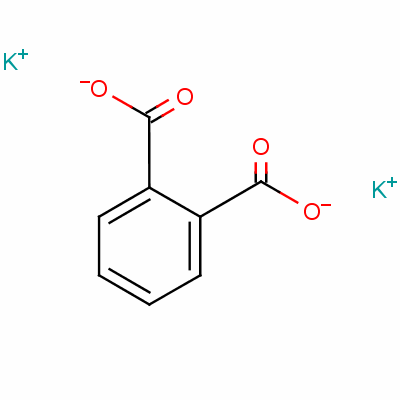 邻苯二甲酸二钾盐分子式结构图