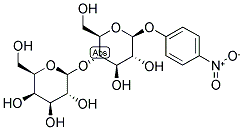 4-硝基苯基-β-D-乳糖苷分子式结构图