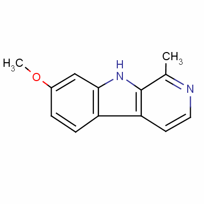 去氢骆驼蓬碱分子式结构图