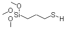 γ-巯丙基三甲氧基硅烷分子式结构图