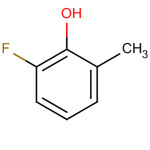 2-氟-6-甲基苯酚分子式结构图