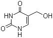 5-羟甲基尿嘧啶分子式结构图