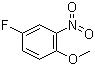 4-氟-2-硝基苯甲醚分子式结构图