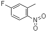 5-氟-2-硝基甲苯分子式结构图