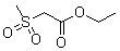 甲烷磺酰基乙酸乙酯分子式结构图