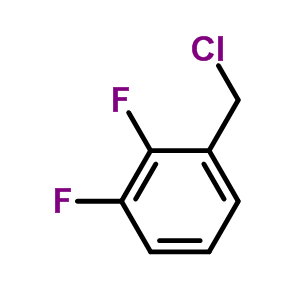 2,3-二氟氯苄分子式结构图
