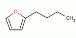 2-正丁基呋喃分子式结构图