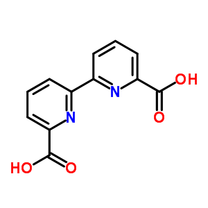 2,2'-联吡啶-6,6'-二甲酸分子式结构图