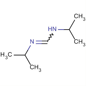 N,N'-双(1-甲基乙基)甲脒分子式结构图