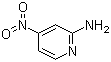 2-氨基-4-硝基吡啶分子式结构图