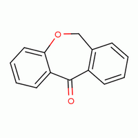 6,11-二氢二苯并[b,e]噁庚英-11-酮分子式结构图