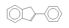 2-苯基茚分子式结构图