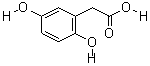 2,5-二羟基苯乙酸分子式结构图