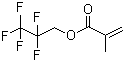 2,2,3,3,3-五氟丙基甲基丙烯酸盐分子式结构图