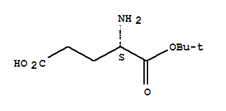 1-叔丁基 L-谷氨酸分子式结构图