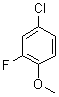 4-氯-2-氟苯甲醚分子式结构图