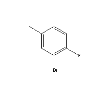 3-溴-4-氟甲苯分子式结构图
