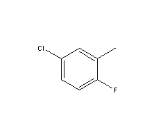 5-氯-2-氟甲苯分子式结构图