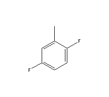 2,5-二氟甲苯分子式结构图