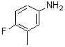 4-氟-3-甲基苯胺分子式结构图