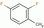 2,4-二氟甲苯分子式结构图