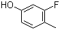 3-氟-4-甲基苯酚分子式结构图