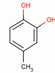 4-甲基邻苯二酚分子式结构图