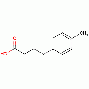 4-对甲苯基丁酸分子式结构图