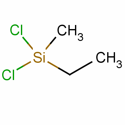 二氯乙基甲基硅烷分子式结构图