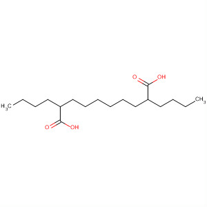 2,9-二正丁基癸二酸分子式结构图