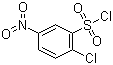 2-氯-5-硝基苯磺酰氯分子式结构图