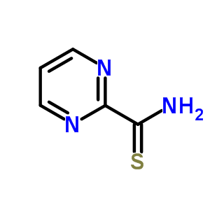 嘧啶-2-硫代甲酰胺分子式结构图