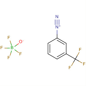 3-(三氟甲基)重氮苯四氟硼酸盐分子式结构图