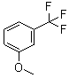 间三氟甲基苯甲醚分子式结构图