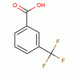 间三氟甲基苯甲酸分子式结构图