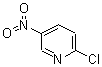 2-氯-5-硝基吡啶分子式结构图